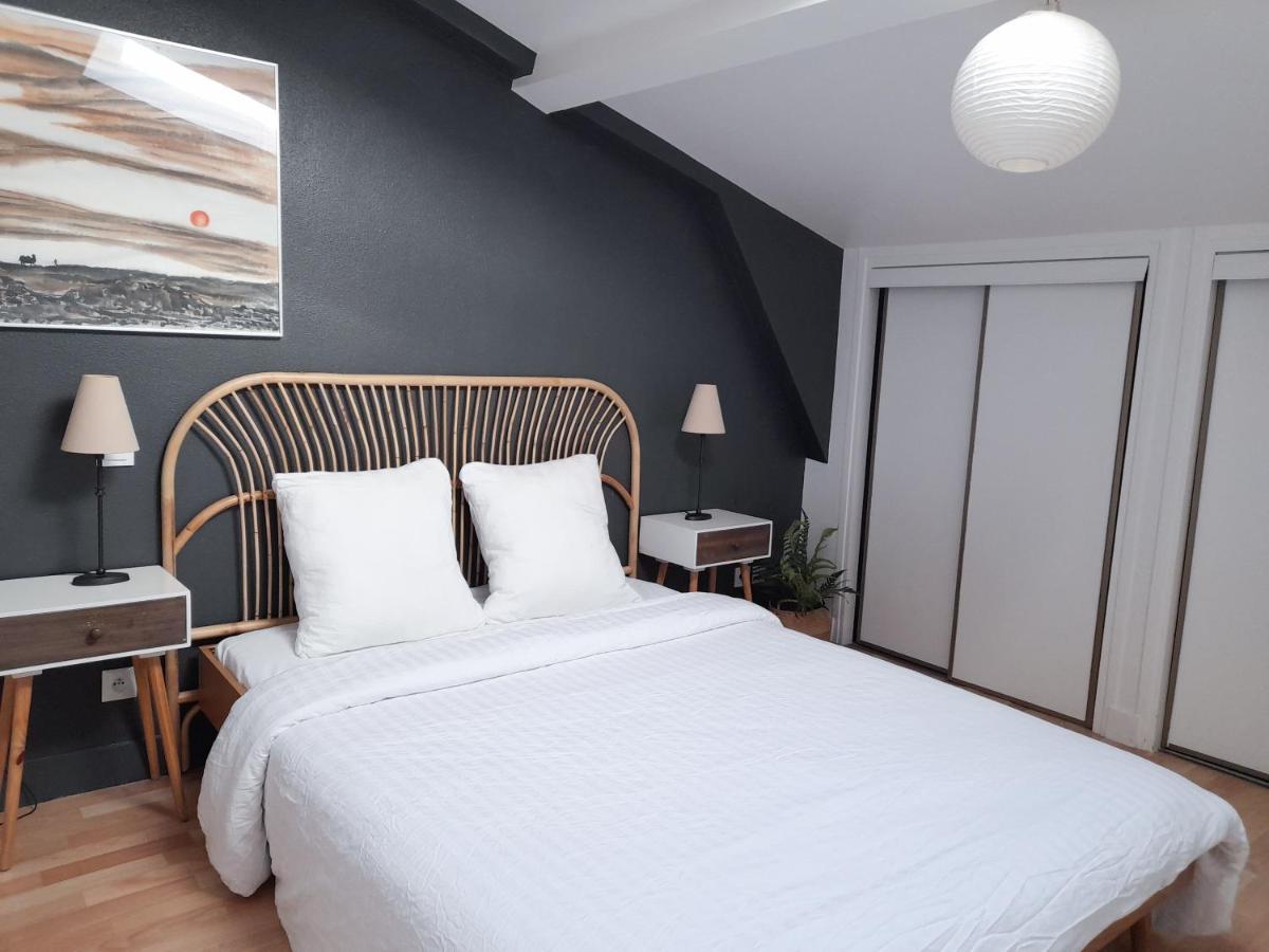 Duplex Lumineux Avec Bureau Separe Dans Le Centre Apartment Bordeaux Bagian luar foto